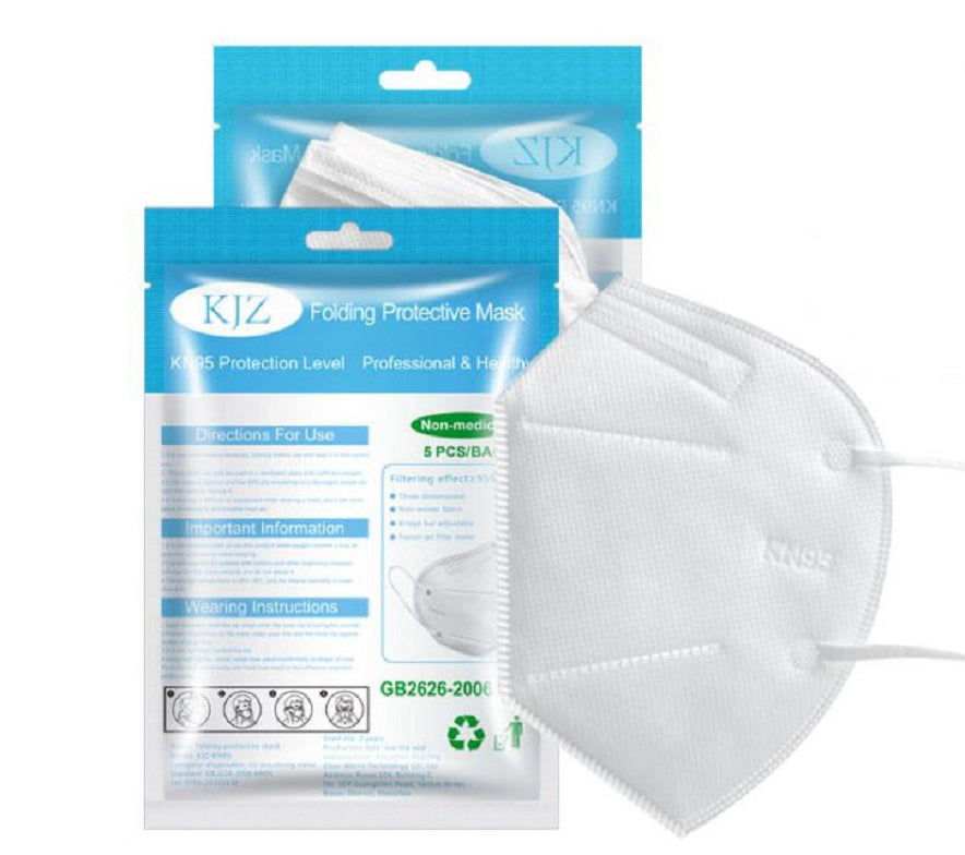 kn95 mask fashion face mask men women KN95 anti-dust anti-haze fog protection breathable white mask free shipping