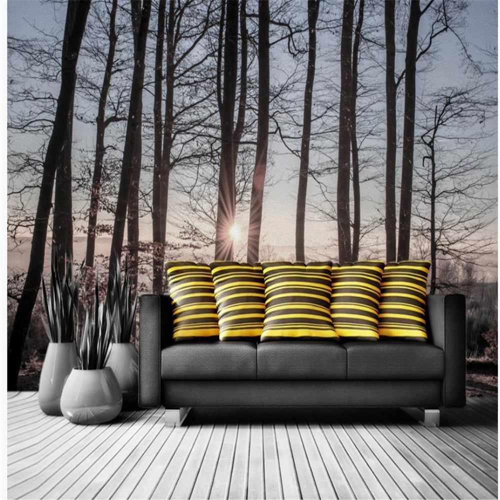 3d customized wallpaper forest wallpapers nature background wall paper 3d murals wallpaper for living room