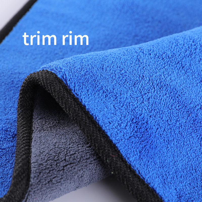 30*40cm Car Washing Towels Drying Towel Dust Remove Strong decomination Strong Thick Fine Fiber Car Cleaning Cloth