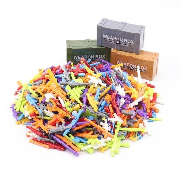 For Locking Equipment Package Building Blocks Ww2 Diy Military And Weapons Toy Colorful Gun For Children Military Set Toys Gifts yxliOV