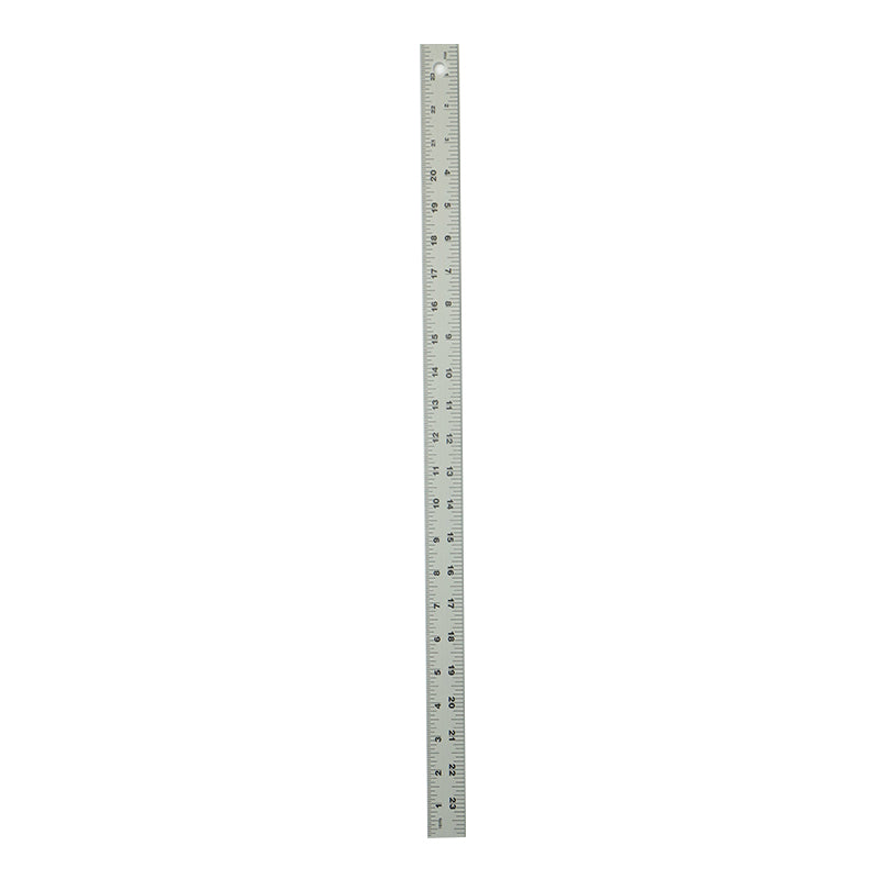 24 inch Stainless Steel Straight Ruler Precision Double Sided Learning Office Stationery Drafting Measuring Tool aluminum alloy