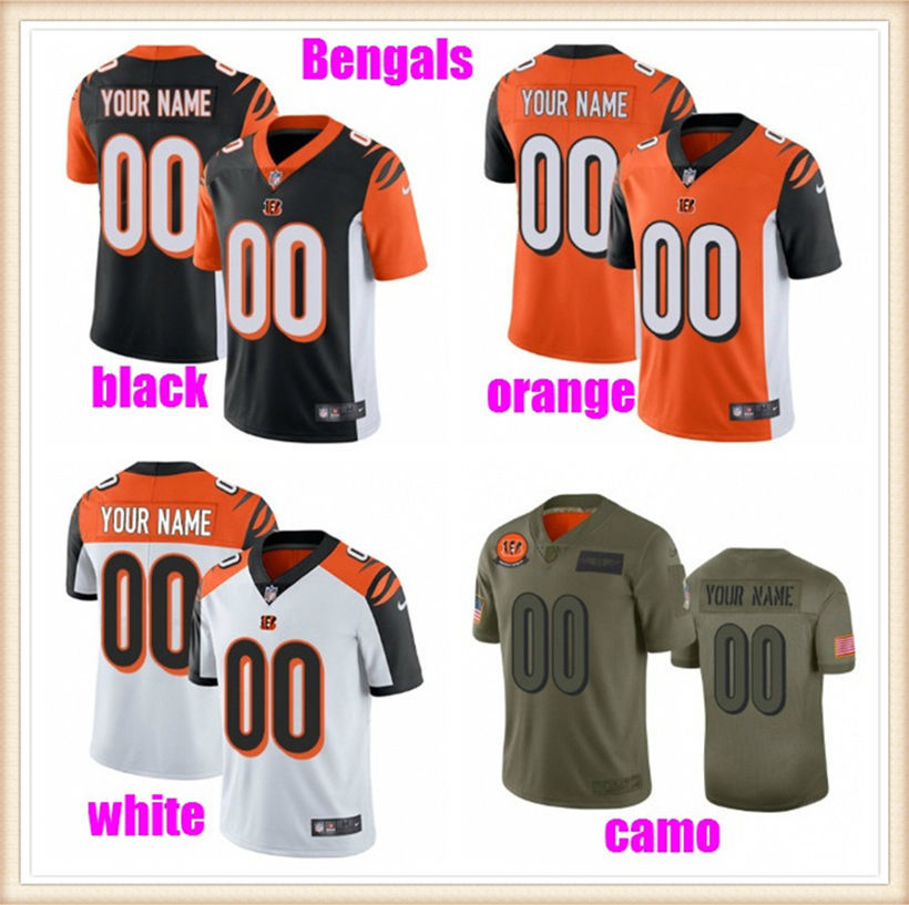 Custom American football Jerseys For Mens Womens Youth Kids Personalized authentic Number Color Sports New soccer jersey brown 4xl 5xl 6xl