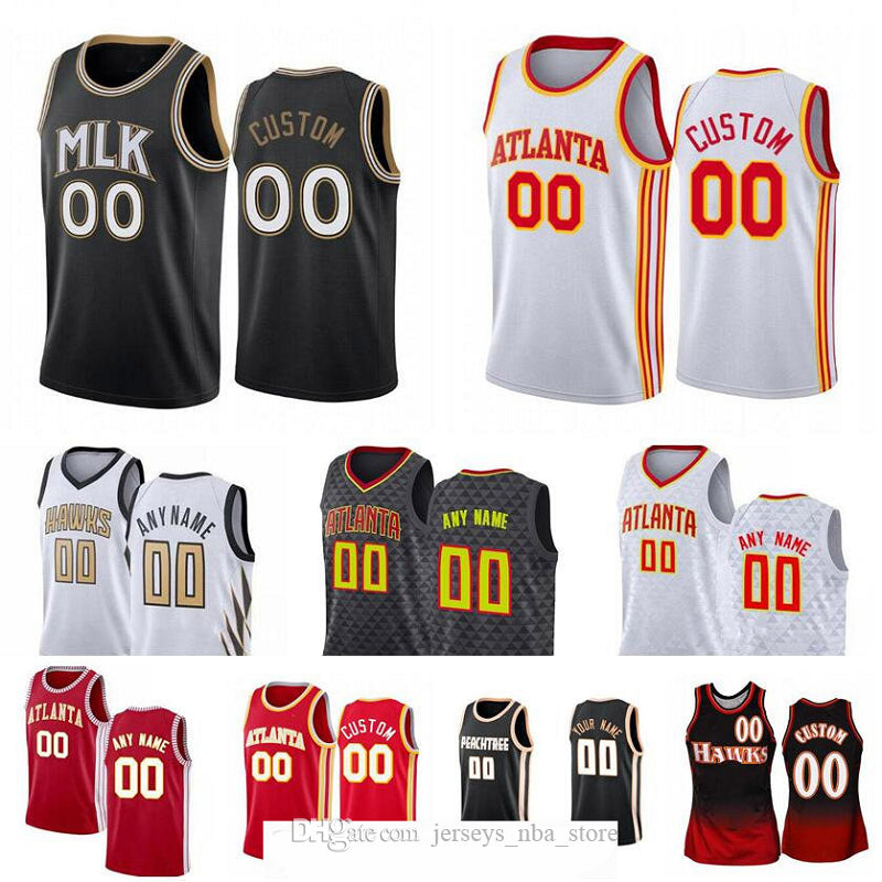 Custom men youth jersey AtlantaCity Team 11 Young 7 rondo 8 Smith 4 Webb 15 Carter Any name and number Swingman city Jersey