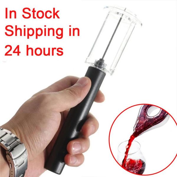 Handy Air Pressure Type Wine Bottle Opener Stainless Steel Pin Type Bottle Pumps Corkscrew Cork Out Tool Red Wine Hand Opener