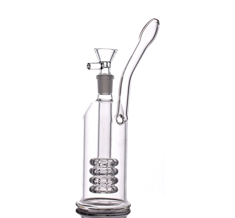 Glass beaker bong Mobius Matrix birdcage percolator recyler Bongs thick glass water bong dab rigs hookahs shisha with glass oil burner pipe