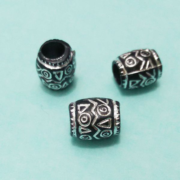 tube spacer tubing filigree leather cord clasp earrings tassels findings necklace making choker connector loose beads Acrylic