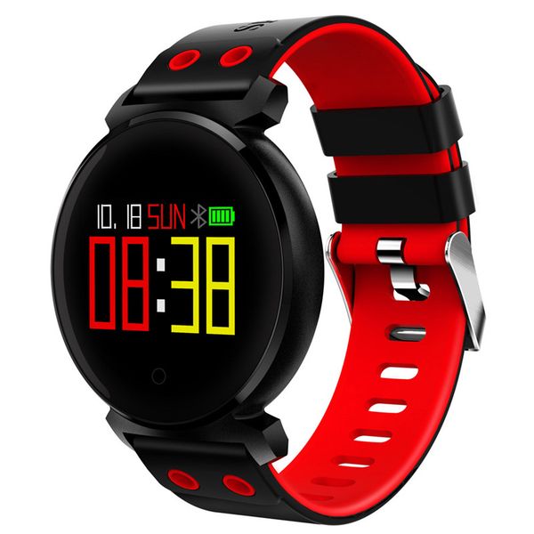 Bluetooth Smart Watch IP68 Waterproof Color OLED Bracelet Blood Oxygen Blood Pressure Heart Rate Monitor Smart Wristwatch For Iphone Android