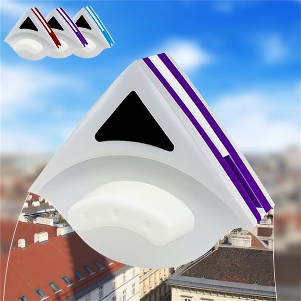 Magnetic Window Cleaner Wiper Window Cleaning Brush Double Sided Brush Cleaner for Washing Window Useful Glass Cleaner 201214