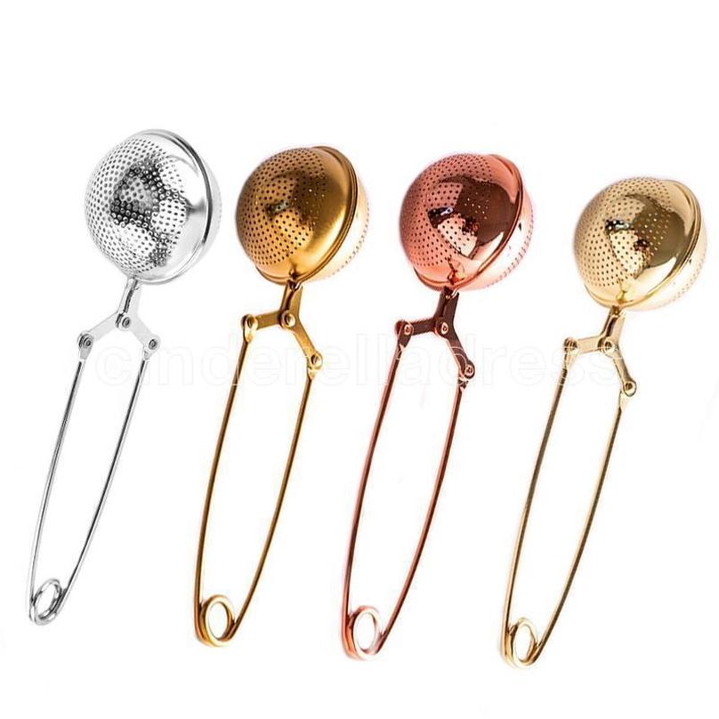 Tea Infuser Stainless Steel Teapot Tea Strainer Balls Coffee Vanilla Spice Filter Diffuser Household Tea Sets Accessories