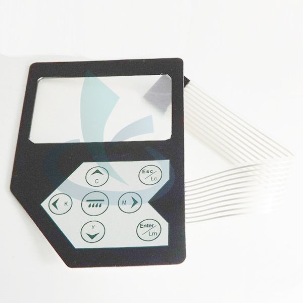 Inkjet printer parts Crystal jet keypad for Crystal-jet CJ 4000 7000 panel control key board paper take reel keyboard