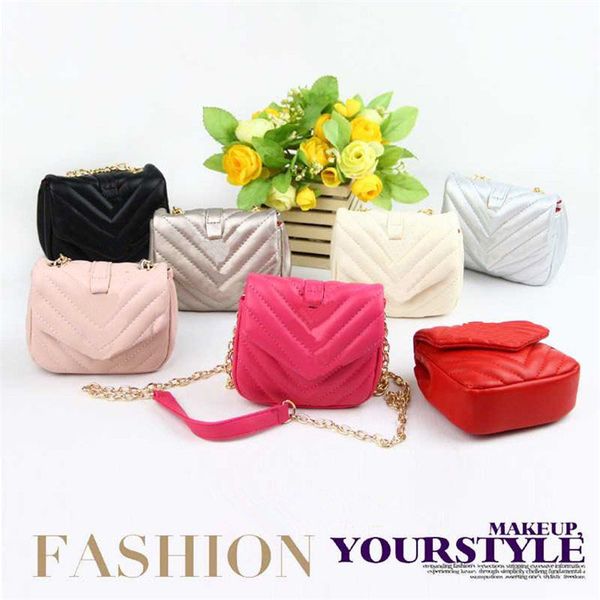 Baby Kids Designer Bags Tote Newest Girls Mini Princess Purses Children Cute Letter Casual Chain Shoulder Bag Snack Candy Handbags Christmas