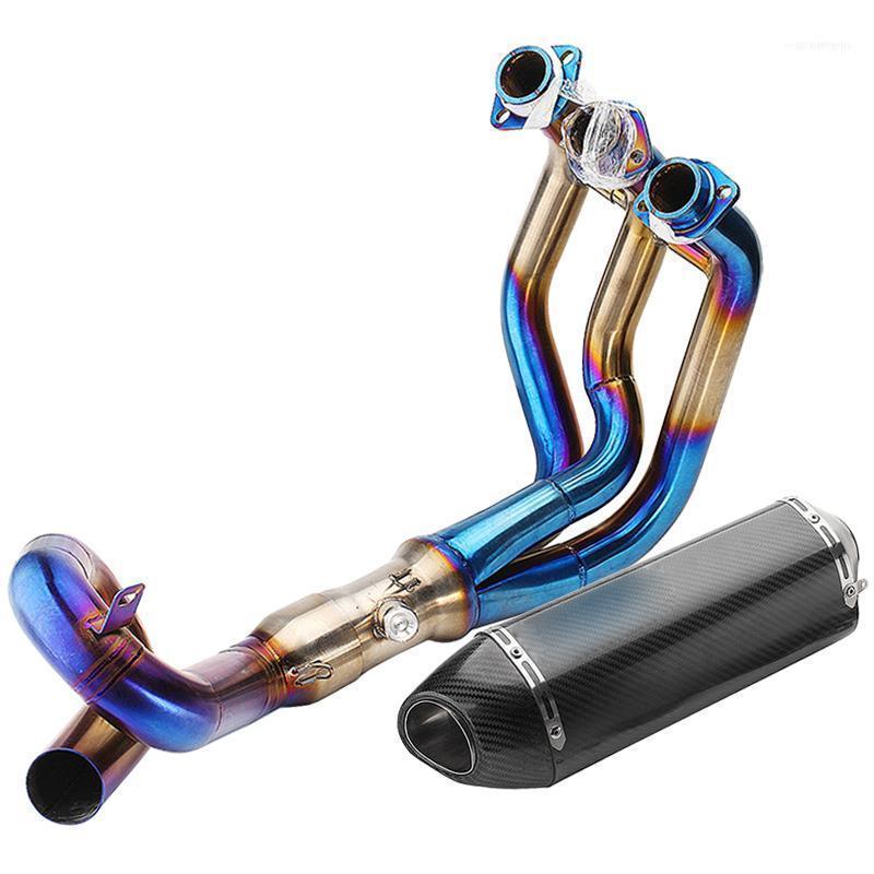Motorcycle Exhaust System MT09 MT-09 FZ09 FZ-09 XSR900 Full Muffler Header Front Pipe For 2014-2022 2022-20221