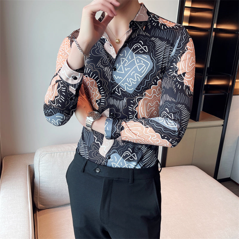New 2022 Mens Designer Shirts Fashion Casual Shirt Men Slim Fit Shirts Stripe Womens small horse Man Solid Color 2020 Business Dress Shirt M-4XL top
