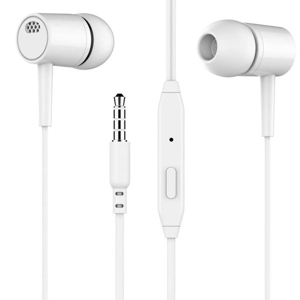In-ear Earphone earphones Stereo J5 Headset Headphone With Mic Remote Volume Control Microphone Earbud Good Quality For Samsung S6 S4 S5 P01