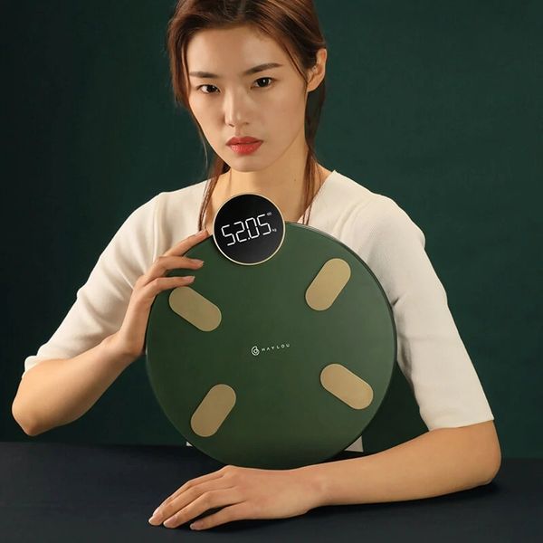 HAYLOU Smart Body Fat Scale Bluetooth BMI Weight Health Scale Monitoring Wireless Digital Body Composition Analyzer - Green