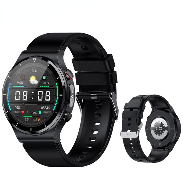 Smart Watch ECG PPG Blood Pressure Heart Rate Monitor BodyTemperature Wireless Charging IP68 Waterproof Smartwatch men