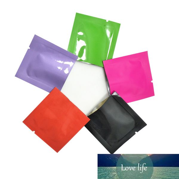 Mini Open Top Colorful Aluminum Foil Packaging Bag Party Crafts Chocolate Candy Heat Sealed Vacuum Mylar Foil Package Bag 5x5cm