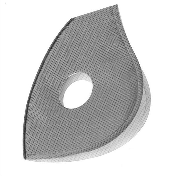 5 Layer Protective Pm2.5 Activated Carbon Face Mask Filter Paper Disposable Pm 2.5 Pad Inner Gasket Replacement Pads Respirator Masks