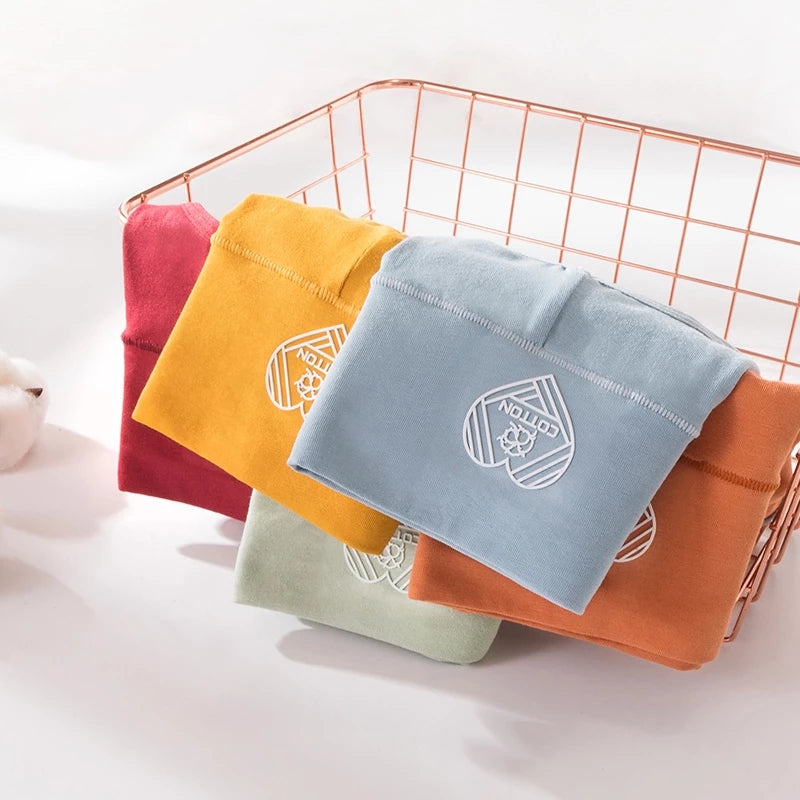 2021 Brand Women&#039;s Underwear Briefs High Waist Pure Cotton Panties Ladies Hip Shaping Intimates Lingerie Female Underpants