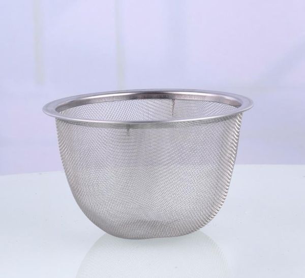 7.2cm Diamter Stainless Steel Metal Mesh Tea Infuser Reusable Tea Strainer Filter for Teapot Kitchen Tools SN2083