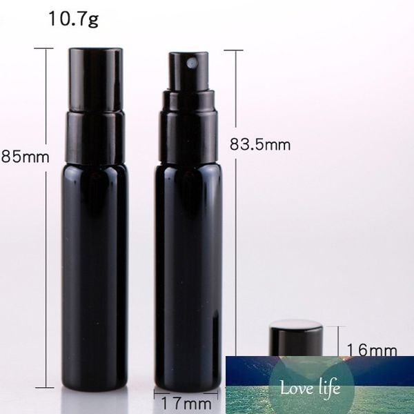 10ml Pocket Refillable Portable Mini Perfume Travel Aluminum Spray Atomizer Empty Parfum Bottles Light Resistant Container 500pcs