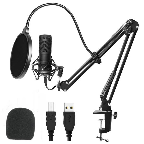 USB bm 800 Studio Microphone Professional microfone bm800 Condenser Audio Sound Recording Microphone For computer