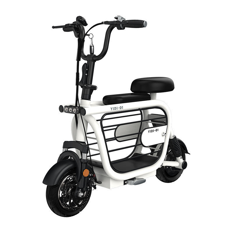 New Electric E-Scooter 2 Wheels Electrics Scooters 11 Inch 400W 48V Portable Foldable Electric Kick Scooter For Girls-Women