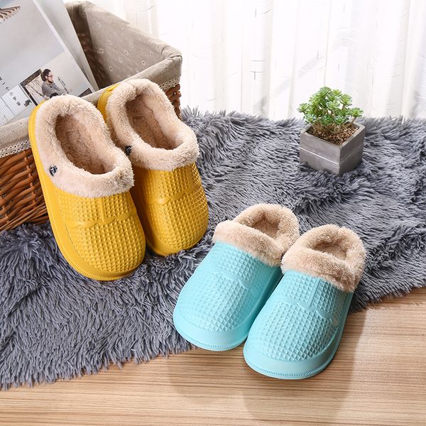 WINTER 2021 GIRL BOY KIDS CLOGS CHILDREN WATERPROOF CROC SHOES ANTI-SLIP HOUSE SLIPPERS SIZE 31-32 33-34 35-36 201127