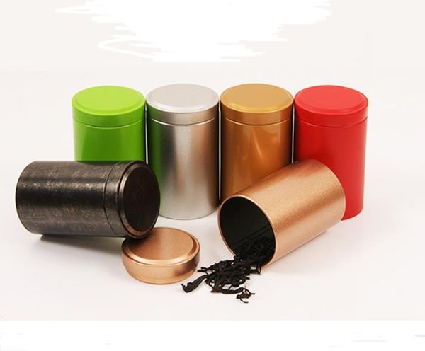 55*90mm Tin Box Tea Coffee Sugar Nuts Jar Storage Boxes Metal Coins Candy Jewelry Case Organizer SN2103