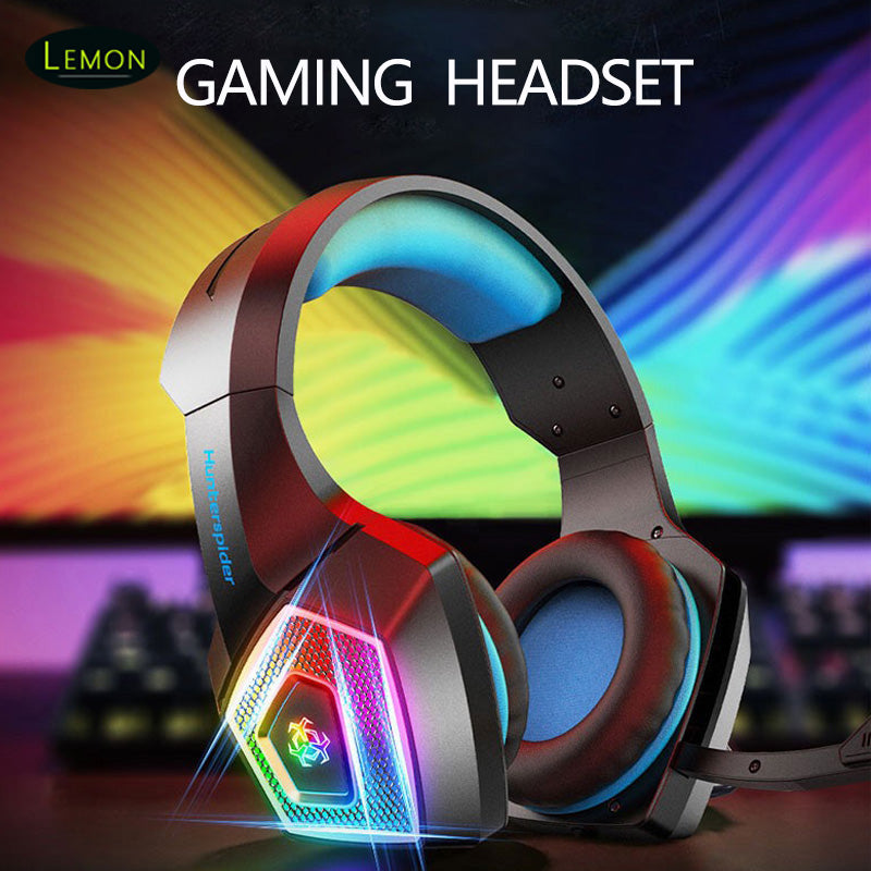 Headphones Gaming Headset With Microphone For PS4-PC Laptop Earphones Gaming Headphone playstation Breathing LED Light