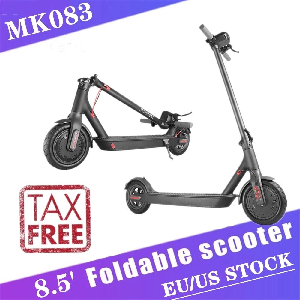 Cwmsports TAX PAID! MK083 EU-US Stock Folding Electric Scooter 8.5inch Bicycle Scooter 3-5 Days Delivery In Stock 7.8Ah 250W Commute
