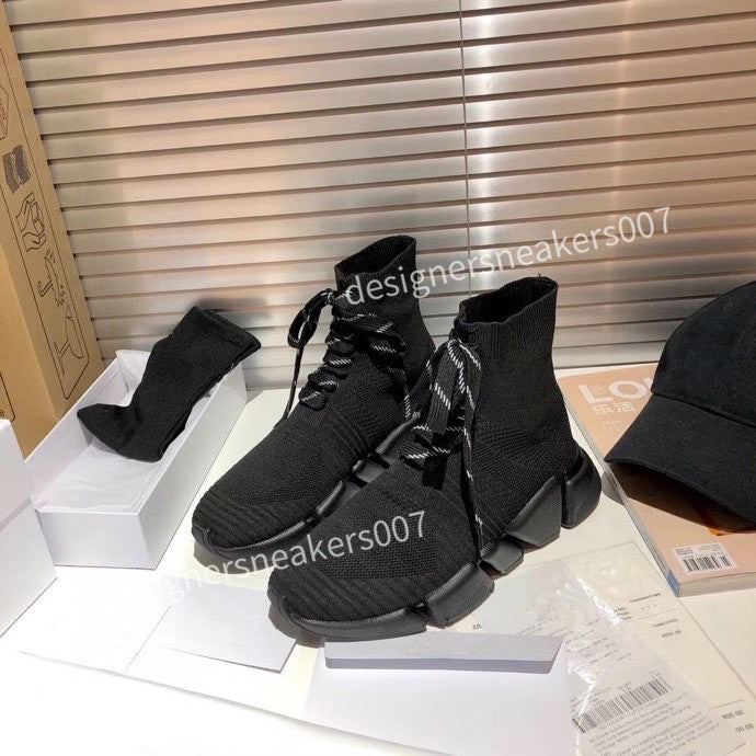 new Womans platform Running Shoes Triple Black White Sports Skateboarding High Low Cut Flax Mens Trainers Sneakers fz201003