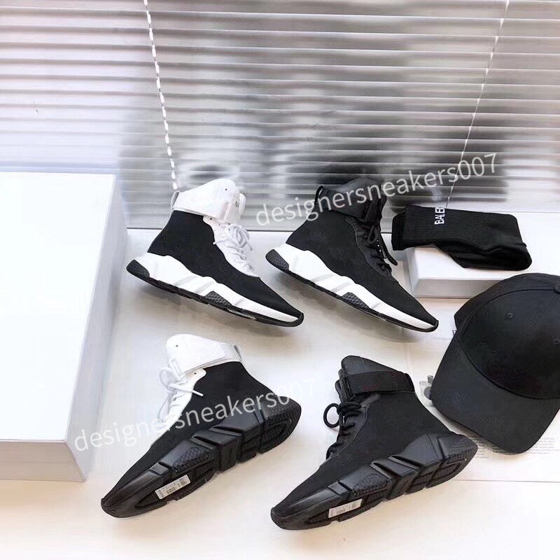 2021Women platform Running Shoes Triple Black White Sports Skateboarding High Low Cut Flax Mens Trainers Sneakers fz191010