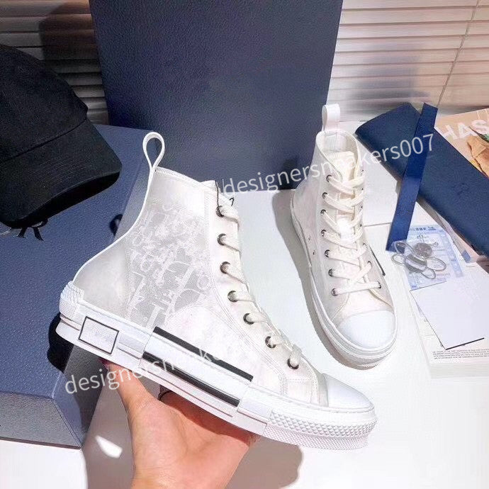 2021Womans Sports Skateboarding High Cut Flax Mens Trainers Sneakers fz201101