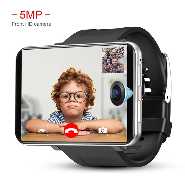 LEMFO LEM T 4G 2.86 Inch Screen Smart Watch Android 7.1 3GB 32GB 5MP Camera 480*640 Resolution 2700mah Battery Smartwatch Men
