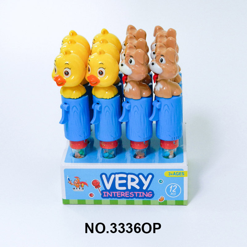 Candy toys, funny vocal cartoon animals, a variety of animal shapes, interactive plot simulation, equipped with delicious candies