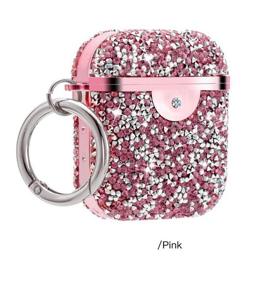 suitable for Apple AirPods pro rhinestone earphone shell with diamond glitter three-generation Bluetooth protective cover designer phone cas