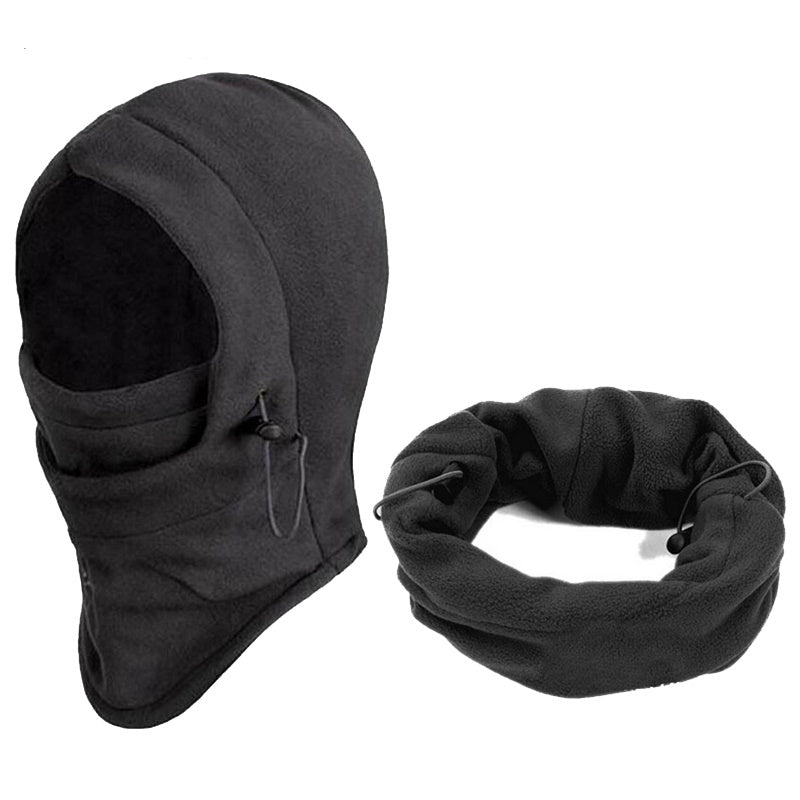 Winter Windproof Hiking Caps,Men Warm Thermal Fleece Balaclava Face Beanies,Ski Bike Motorcycle Neck Warmer Helmet Hat