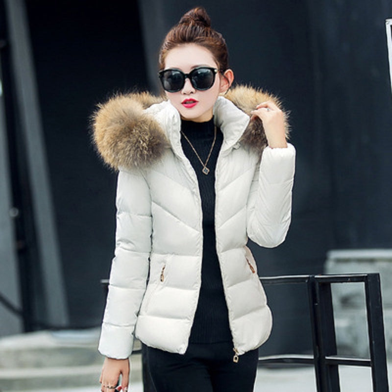 Womens coats wadded jacket female 2020 autumn and winter jacket women slim short cotton-padded jacket outerwear winter coat women