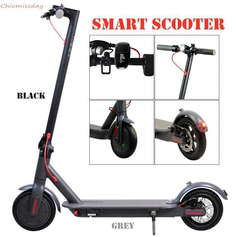 Mankeel Stock Electric Scooter 250W Folding Kick Bike Bicycle Scooters For Adult 36V With LED Display High Speed Off Road MK083
