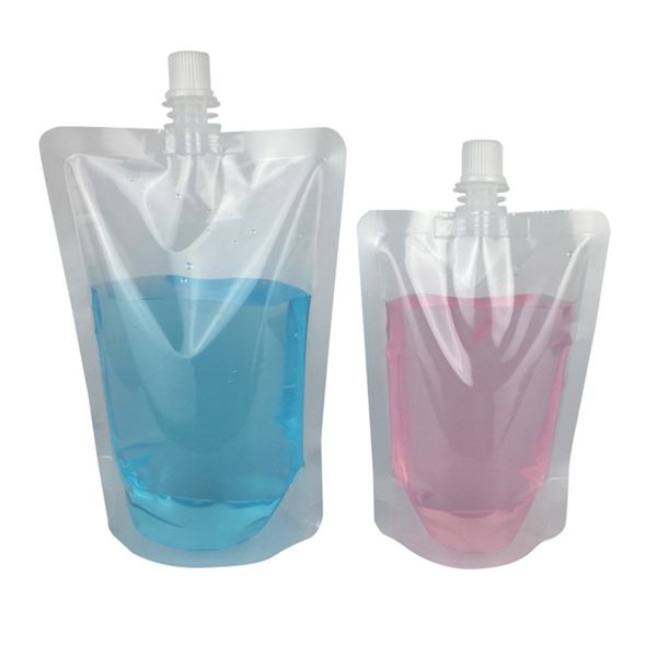 50ML-300ML Stand-up Plastic Drink Packaging Bag Spout Pouch for Juice Milk Coffee Beverage Liquid Packing bag Drink