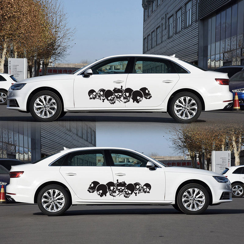 Ghost Skull Hell CAR STICKERS Personality DECALS