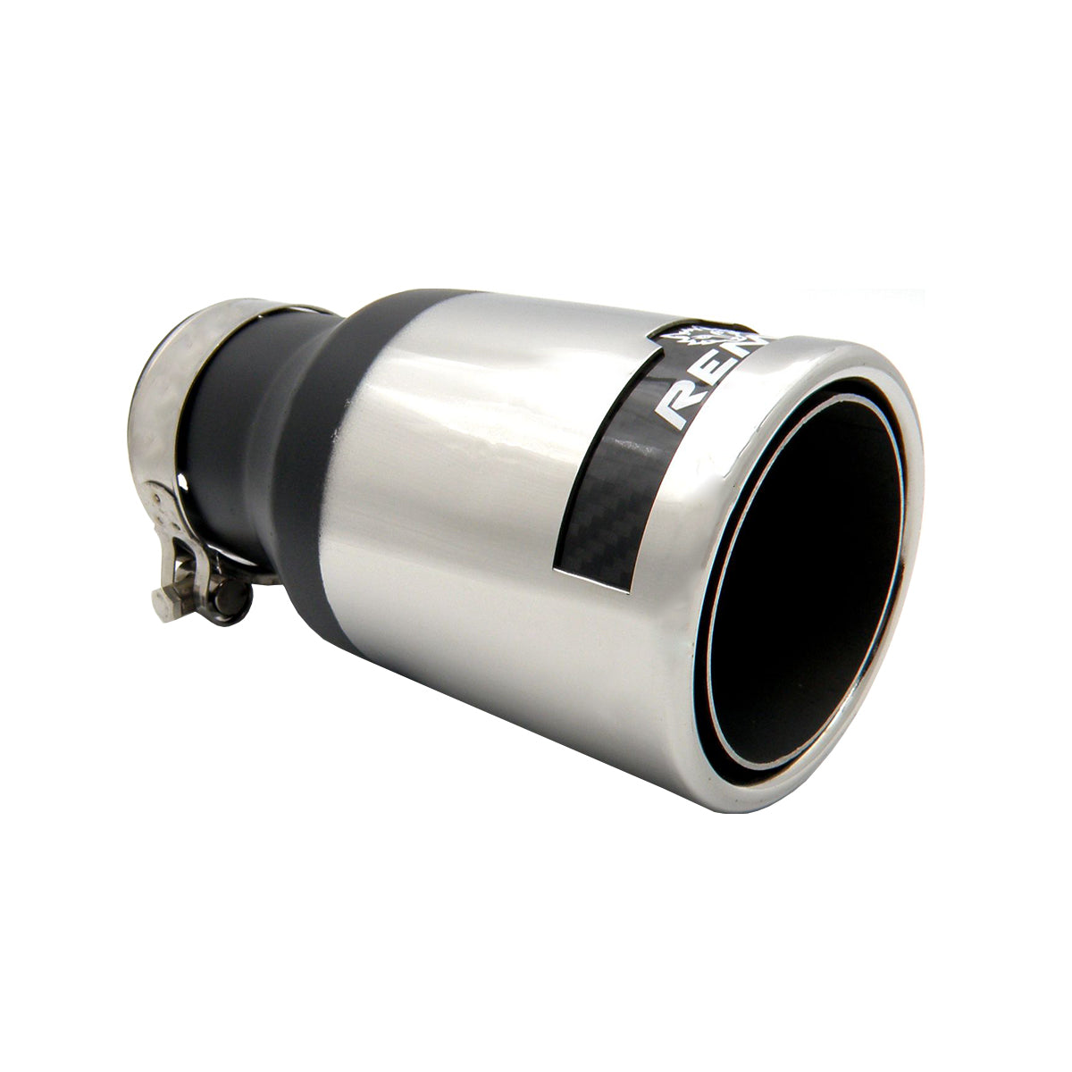 Car Universal Remus-logo Stainless Steel Exhaust Tip with Sliver Color End Pipe for BMW BENZ Audi VW Golf Parts