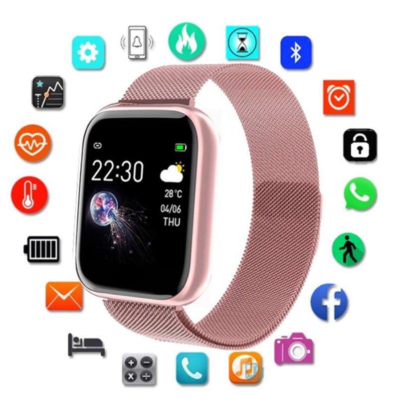 Sport I5 Smart Watch Wristbands Bracelet Smartwatch Men Women Pedometer Heart Rate Blood Pressure Monitoring Kids Smartwatches Christmas Gift PK Y68