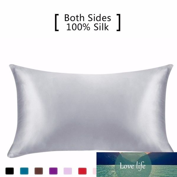 Silk Pillowcase Hair Skin, 19 Momme 100% Pure Natural Mulberry Silk Pillowcase Standard Size, Pillow Cases Cover Hidd