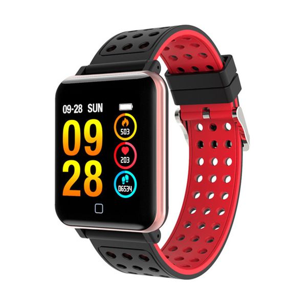 Smart Bracelet Watch Fitness Tracker Blood Oxygen Blood Pressure Heart Rate Monitor Watch Waterproof Wristwatch For iPhone Android Phone
