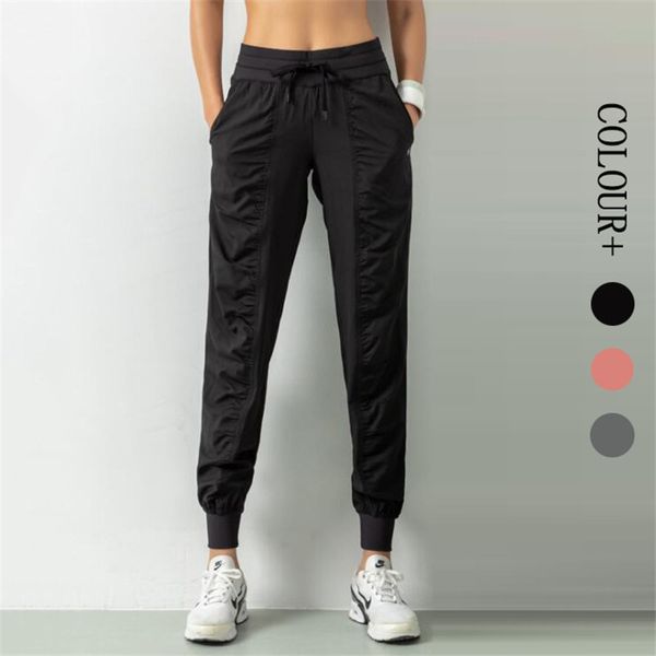 Women Pant Lu Align Lemon Yog Looe wetPant men&#039; ie Runn tretch limm eet wet Aborbent Outoor Trouer LL Gym Sport Woman