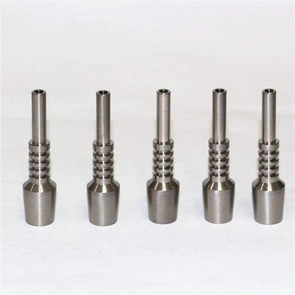 hand tools Titanium Dab Nail 10mm 14mm 18mm Glass Pipe Tip Titaniums Dabber Male Joint Inverted Hookah Nails Ti for Micro NC Kit