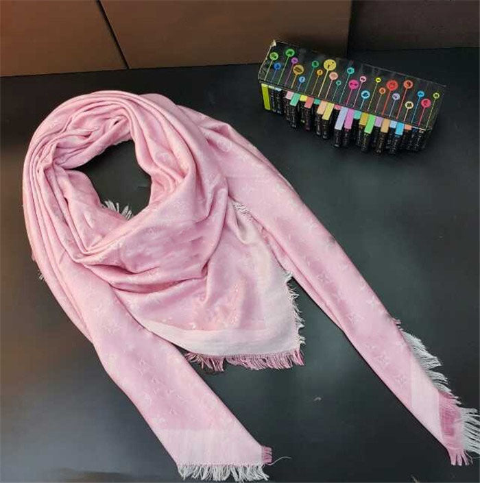 Hot Scarf for woman wool silk Scarf Women Scarves 2018 fashion square scarves size 140x140cm