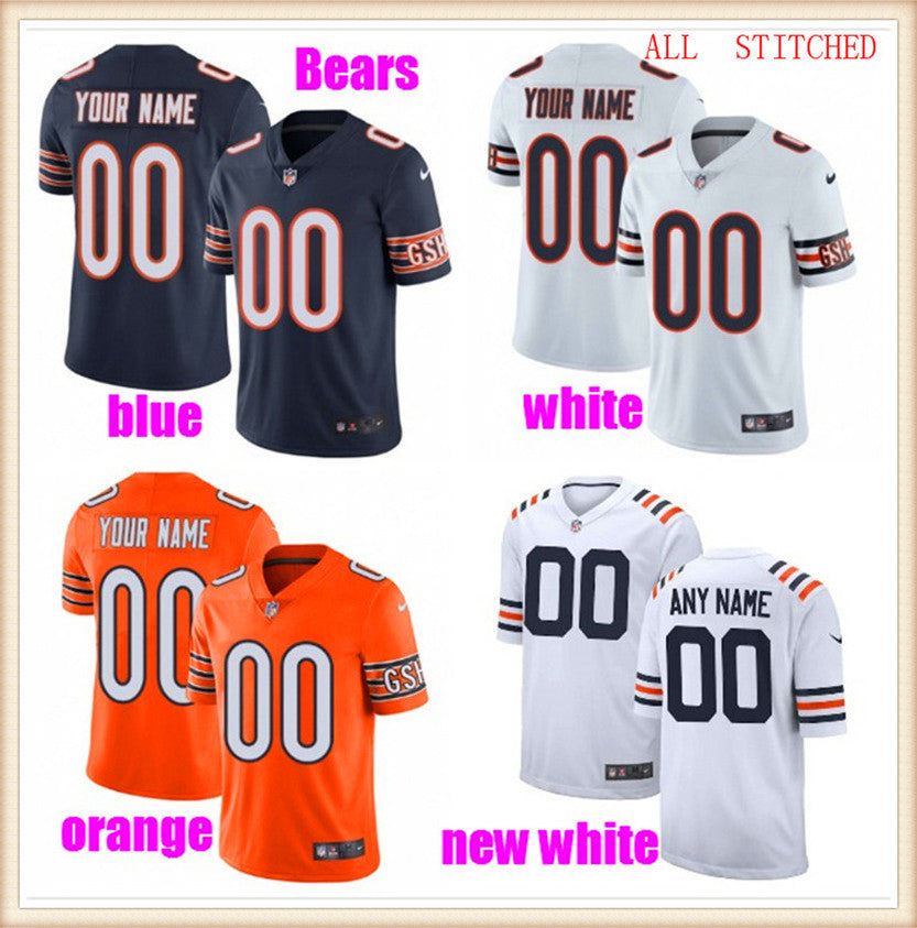 Custom American football Jerseys For Mens Womens Youth Kids NFC AFC TEAMS Authentic Fans Color 32 TEAMS Sports jersey blue 4xl 5xl 6xl